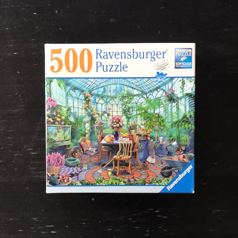 Ravensburger 500-Piece "Greenhouse Mornings" Puzzle